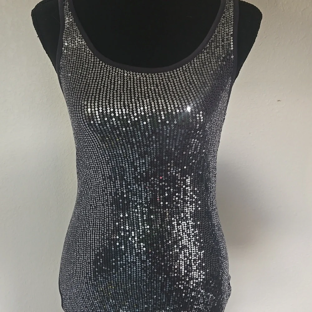 TWO Maurices Sequin Tank Tops - Picture 1 of 6